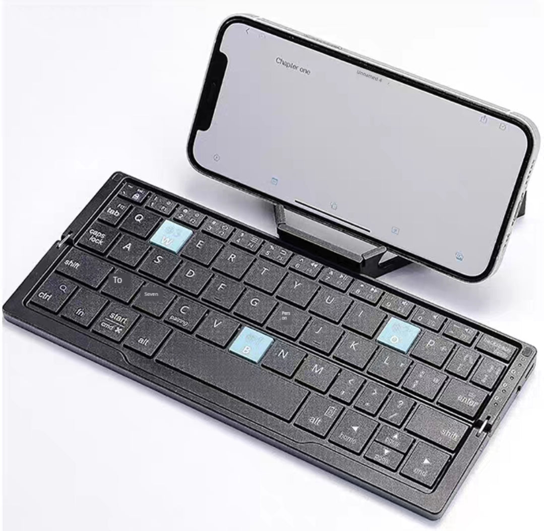 Portable Wireless Foldable Keyboard