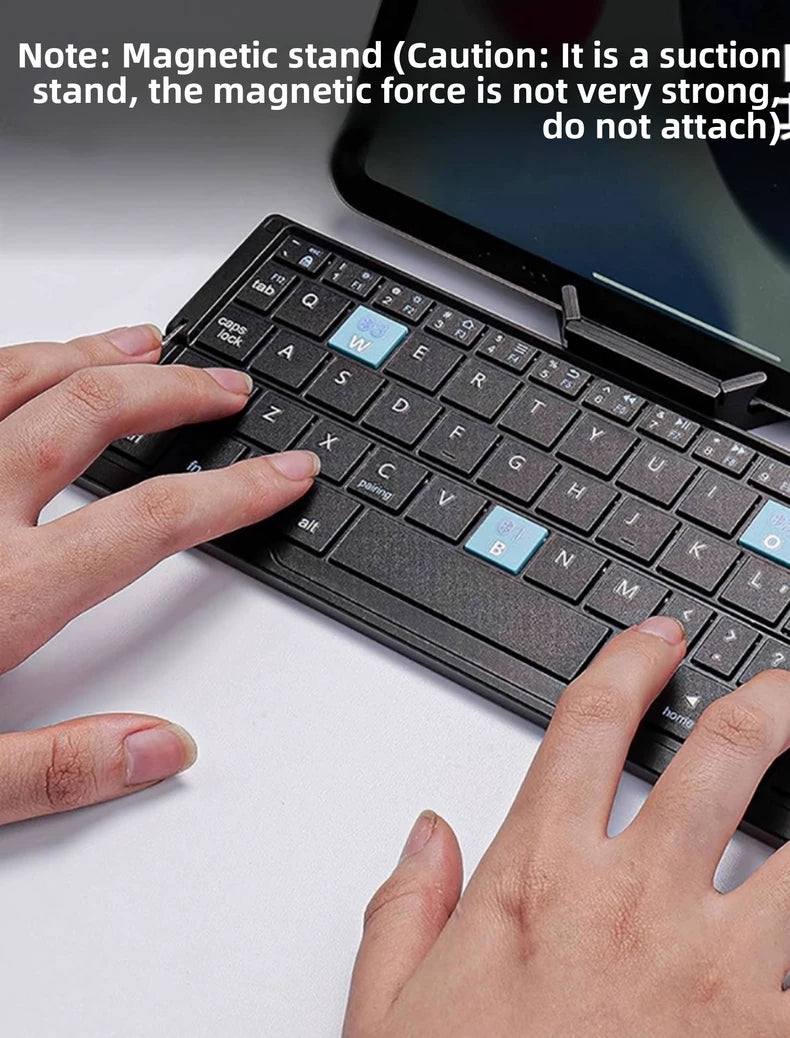 Portable Wireless Foldable Keyboard