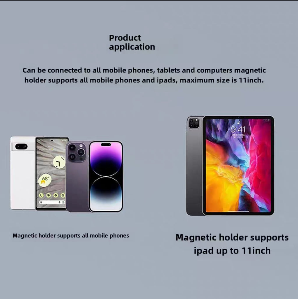 Portable Wireless Foldable Keyboard