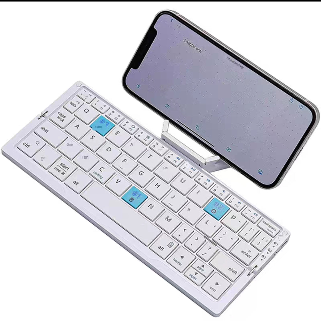 Portable Wireless Foldable Keyboard